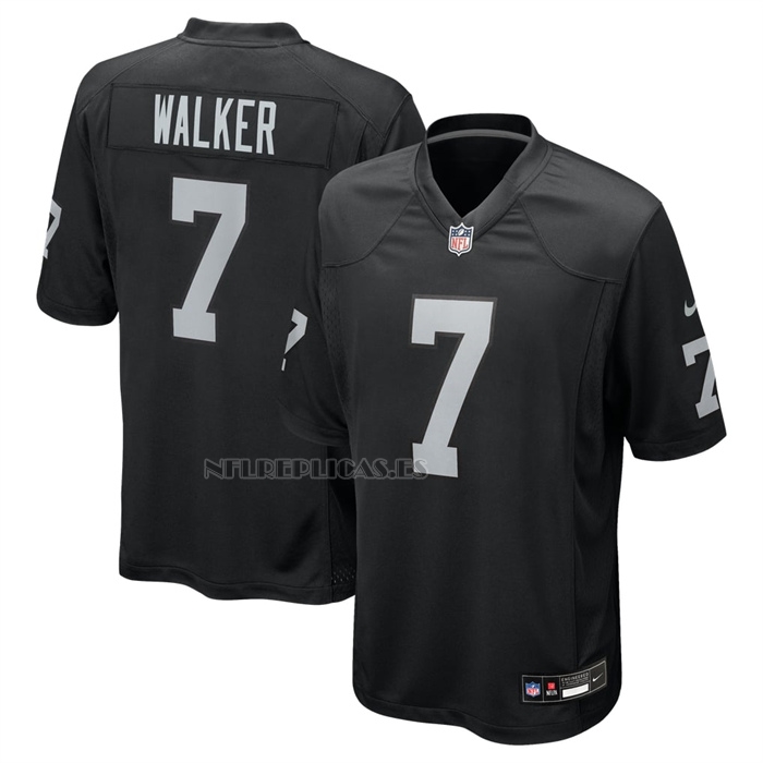Camiseta NFL Game Las Vegas Raiders Quay Walker Negro
